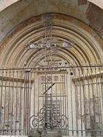 Gaillac, Abbatiale St-Michel, Portail cote nord (ferme)(3)